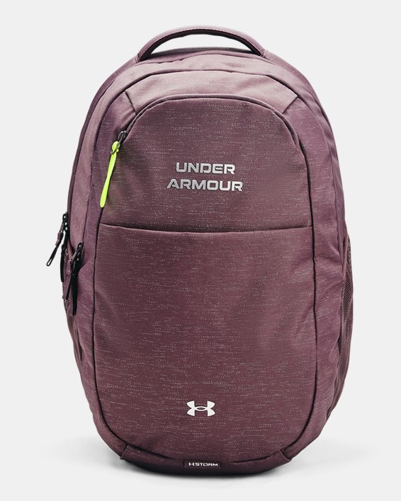 Women's UA Hustle Signature Backpack, Purple, pdpMainDesktop image number 0